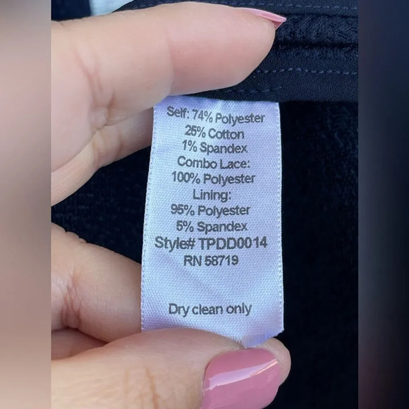 PROSE & POETRY "Billy" Flounce Fit and Flare Mini Ruffle tiered dress XS - Picture 11 of 13